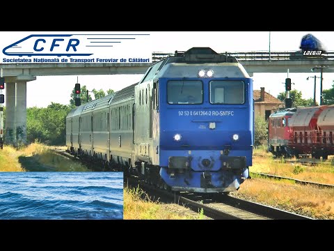 Trenul Estival Mangalia-Satu Mare-Mangalia Summer Train in Gara Satu Mare Station -  07 July 2022