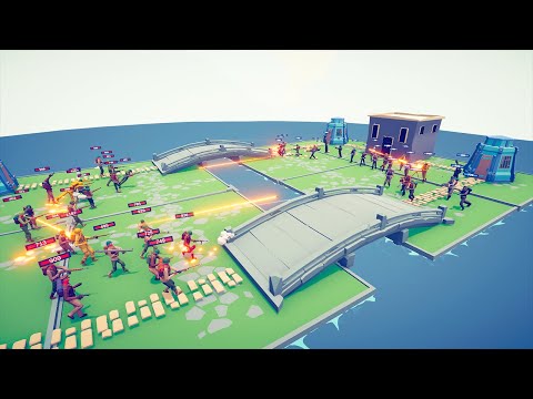 USA ARMY vs GERMAN ARMY 🪖 | Totally Accurate Battle Simulator TABS