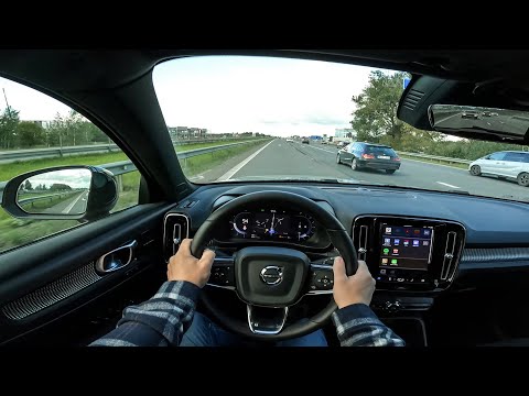 2023 Volvo XC40 POV Test Drive @DRIVEWAVE1
