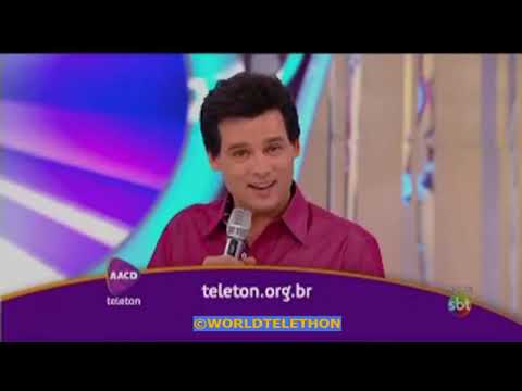 Teleton Brasil SBT 2014 - Chamada no Domingo Legal, com Celso Portiolli (02/11/2014)