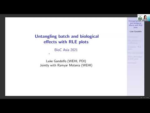 Untangling batch and biological effects with RLE plots