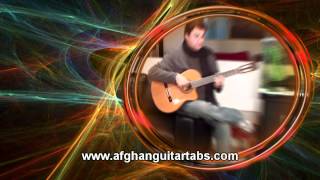Man Nainawazam - من نينوازم Ahmad Zahir with Lyrics - Guitar