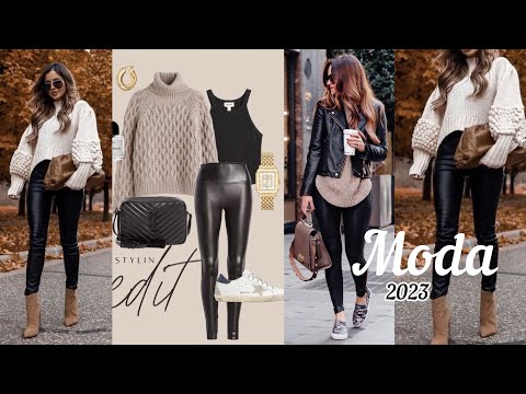 TENDENCIAS DE MODA 2023 Moda 2023 OUTFITS IDEAS DE INSPIRACIÓN CÓMO VESTIR SENCILLA Y MODERNA