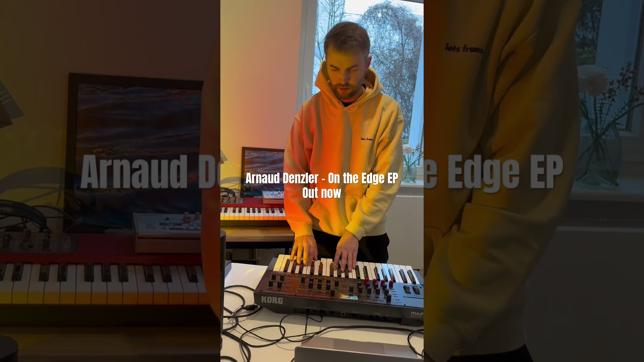 Arnaud Denzler - On the Edge EP (Out now) #novajrecords #electronica #electronicmusic #live #studio