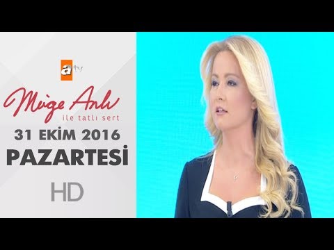 Müge Anlı İle Tatlı Sert 31 Ekim 2016 - 1704. Bölüm - atv