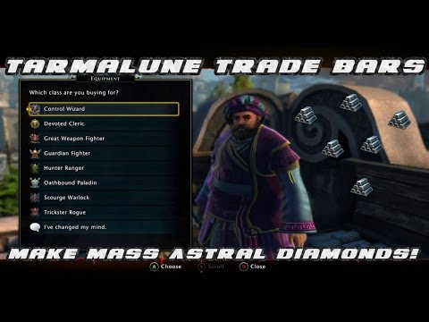Neverwinter - Astral Diamond Farming Guide -  Trade Bars