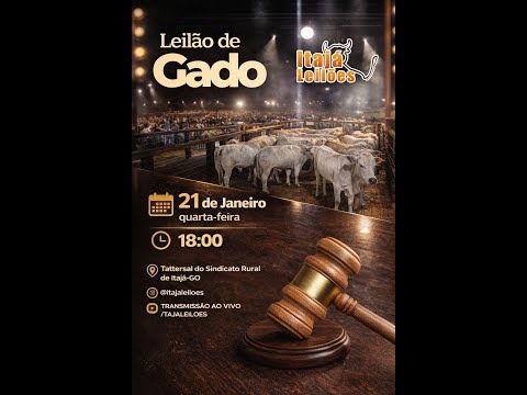 LEILAO DE GADO DA ITAJÁ LEILÔES
