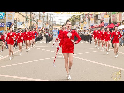 Peñafrancia Festival 2024 Civic Parade Band and Majorettes