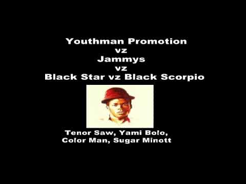 Youthman Promotion vz Jammys vz Black Star vz Scorpio 1985 ft Tenor Saw, Yami Bolo, Color Man(AUDIO)