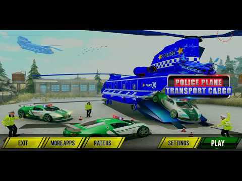 Police Plane Transport Cargo: Ultimate Cargo Drive