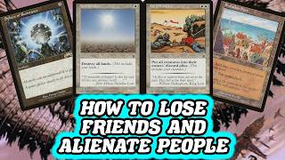 HOW TO LOSE FRIENDS AND ALIENATE PEOPLE! Premodern Mono-White 'Geddon Prison MTG