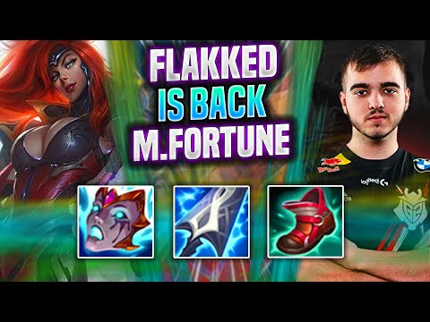 FLAKKED BRINGS BACK MISS FORTUNE! - G2 Flakked Plays Miss Fortune ADC vs Tristana! | Season 2022