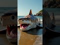 Unbelievable Animal Hybrids: TigerShark, OctoGorilla, WolfDolphin & CrocLeopard! #hybridanimals