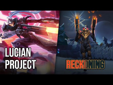 Reckoning PROJECT Lucian Skin | League of Legends | Chromas Skin