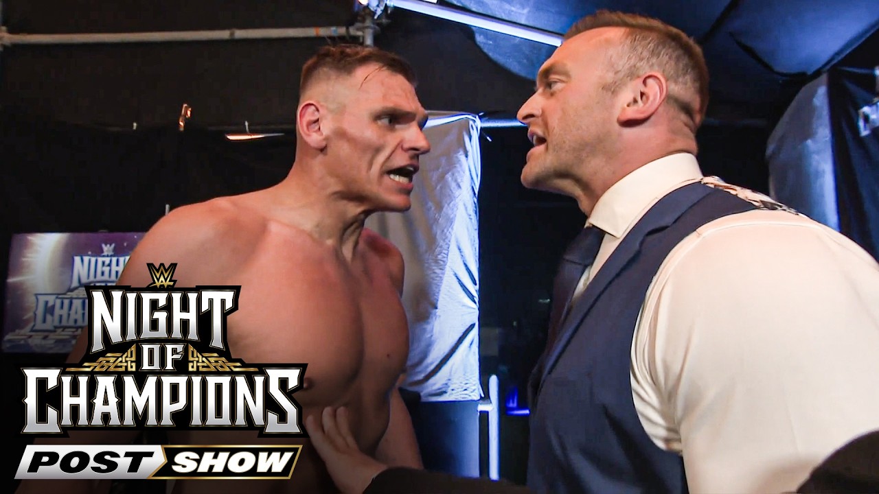 Gunther and Aldis get into an intense confrontation: Night of Champions 2026 Post-Show highlights