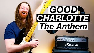 The Anthem by Good Charlotte - Guitar Lesson & Tutorial