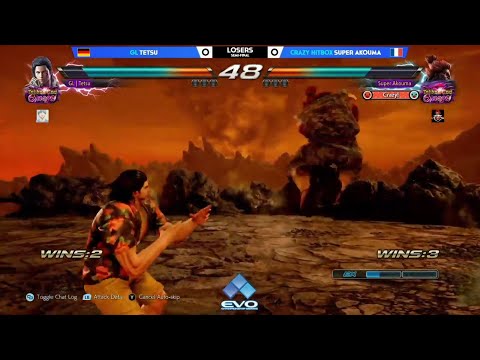 Tekken 7: Super Akouma vs Tetsu - Losers Semi-Final EVO Online 2021 Europe West