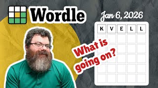 How do these letters make a word | Wordle #1662 (Jan 6th, 2026)