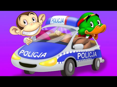 Mini Bambini Kids - Nauka i piosenki dla dzieci 40 Minut 🎧Kaczuszki🐥Policjant 👮🏼‍♂️Jadą, jadą misie