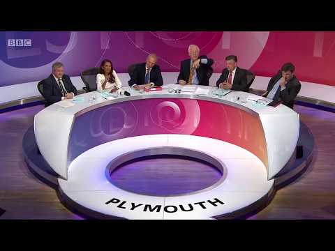 Question Time Studio Cracking up at Daily Mail