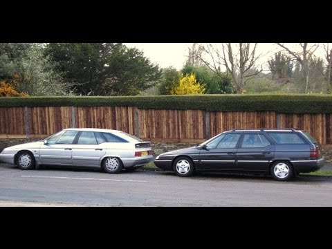 The Citroen XM 60 Second Review - Hydroneumagic!
