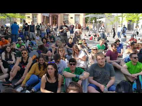 Global Marijuana March Heidelberg 2018 - Babba Moe