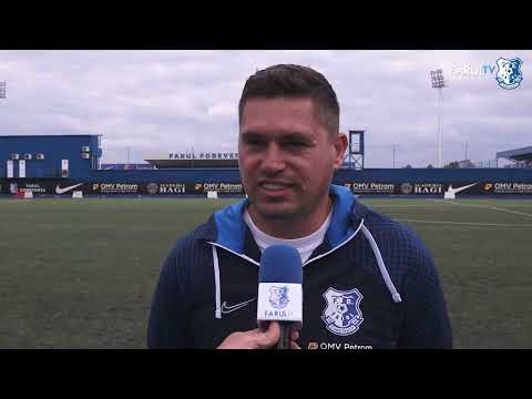 Declarațiile antrenorului Stere Banoti și jucătorilor Iustin Doicaru și Ianis Avramescu (Farul U16)