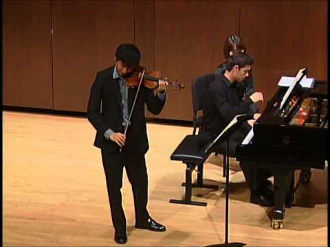 Beethoven Piano and Violin Sonata No 7 - Jun Hong