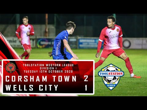 Corsham Town FC 2 V 1 Wells City FC - Official Match Highlights