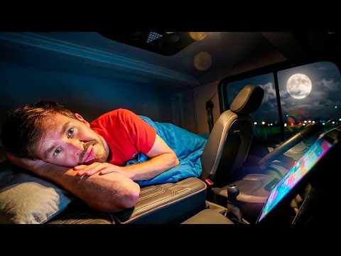 PRIMEIRA VEZ DORMINDO NO POSTO DE COMBUSTIVEL