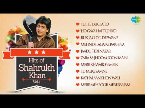 Best Of Shahrukh Khan - Dilwale Dulhania Le Jayenge - SRK Famous Songs - Vol 1