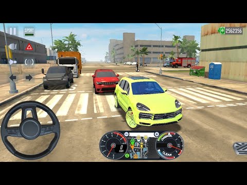 Porsche Cayenne Turbo | Taxi Sim 2022 Evolution Miami City City Android Gameplay Driving Car Games