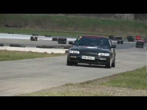 Wrocławska Liga Time Attack 2012 - IV runda - Łukasz "Luke555" Lachtera - Honda CRX
