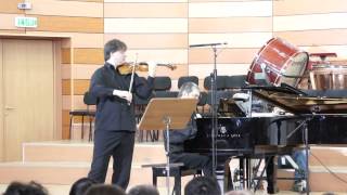 Liviu Prunaru plays C. Franck: Sonata - III. Ben moderato: Recitative-Fantasia