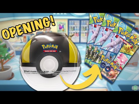 Apertura ultra ball tin Pokemon Go