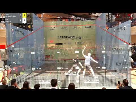Piotr Hemmerling - Filip Jarota PSA Mistrzostwa Polski Seniorów H. Skrzydlewska (IMP) 2022 -półfinał