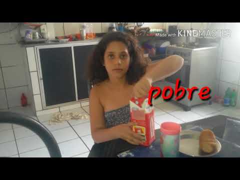 Rico vs pobre rotina da manhã