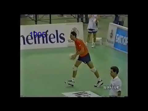 PALLAVOLO EUROPEI 1995 ITALIA OLANDA 3 2