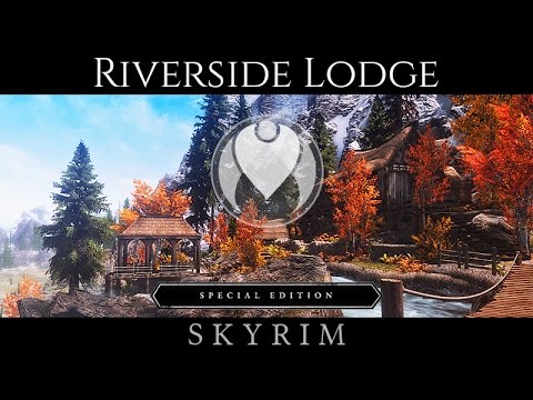 RELAXING RIVERSIDE LODGE | Skyrim SE Ultra ENB Graphics | Nvidia GTX 1080