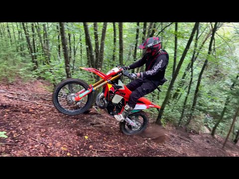 KTM 300 TBI 2024 TEST IN FOREST !
