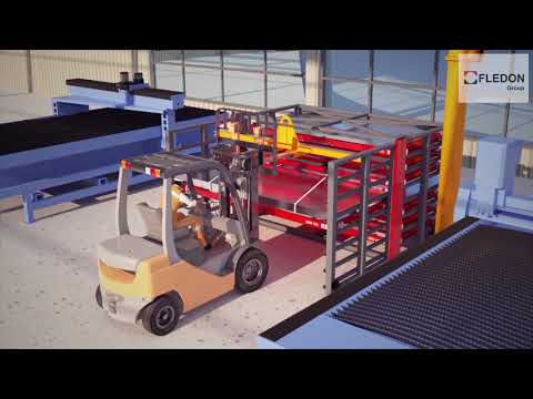 Sheet Metal Handling and Storage Systems, Sheet Storage Racks, Sheet Storage System | MH&More