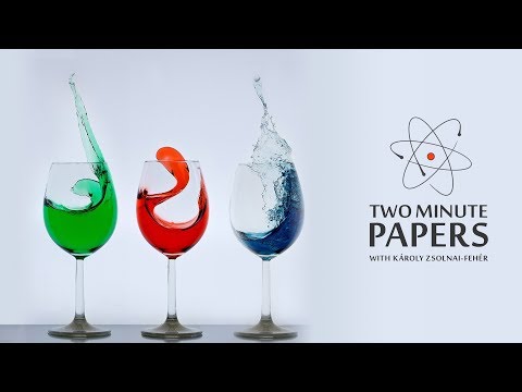 Liquid Splash Modeling With Neural Networks