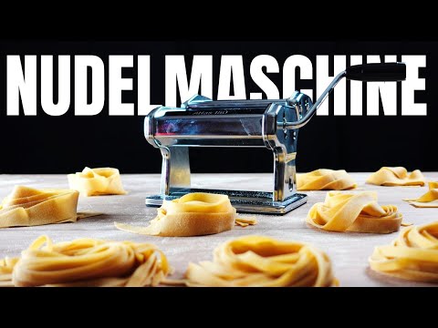 Perfect pasta made with a pasta machine (easy instructions)