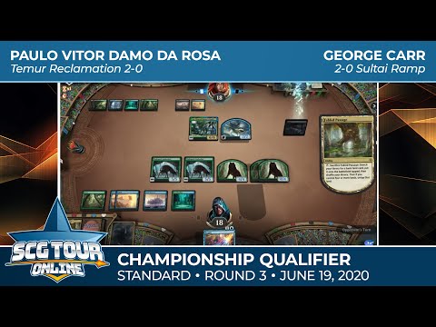 Damo da Rosa vs Carr | Round 3 | SCG Tour Online Championship Qualifier #1 | Standard