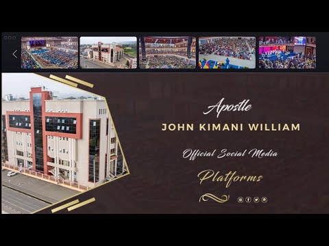 DESTINY DESTROYERS || APOSTLE JOHN KIMANI WILLIAM