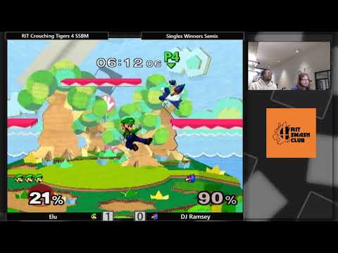 RIT Crouching Tigers 4 - Winners Semis - Elu (Luigi) vs DJ Ramsey (Falco)