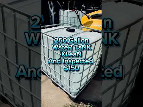 250 Gallon water TaNks Charlotte NC TexT 704.287.8030