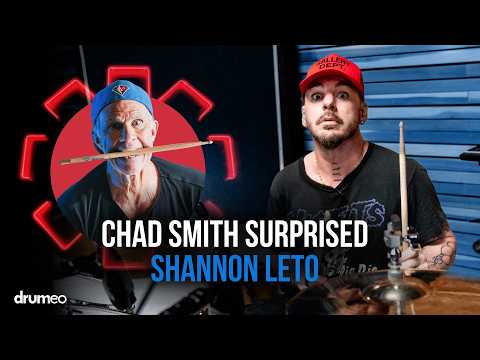 Shannon Leto Attempts A Red Hot Chili Peppers Song (In Front Of Chad Smith!)
