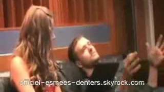 Esmee Denters coulisse Outta Here and studio feat Justin Timberlake (HQ)