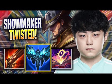 SHOWMAKER IS SO CLEAN WITH TWISTED FATE! - DK ShowMaker Plays Twisted Fate MID vs Sylas!